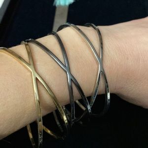 4B Premier Designs “Three’s Company” bracelets